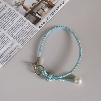 Elegante geknotte Perlenarmband-Band Brehn
