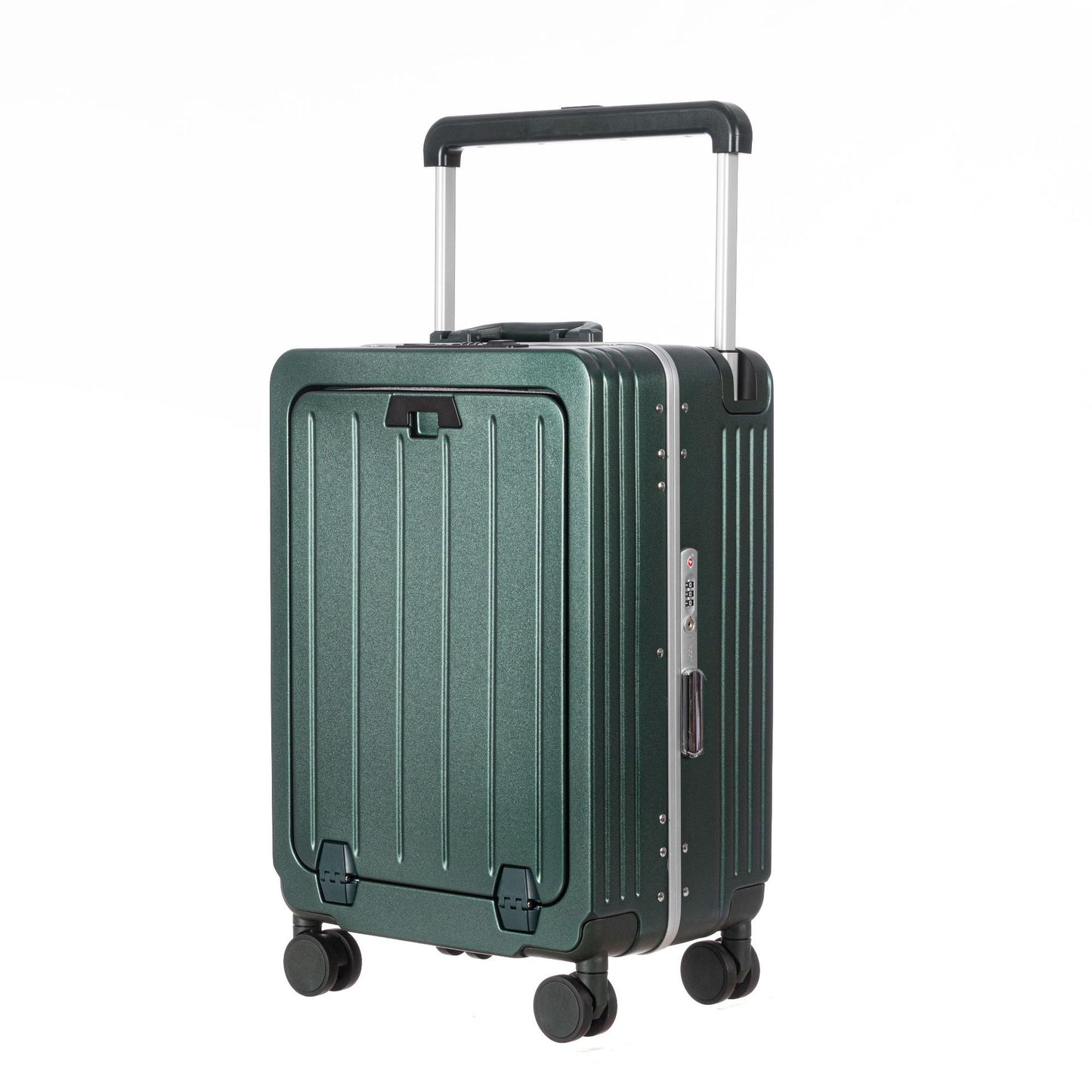Unisex Kompakt Aluminium Hartschalen-Handgepäckkoffer Brehn