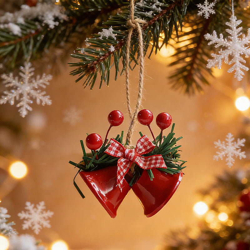 Nostalgische Weihnachtsklingel-Dekoration Brehn