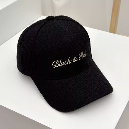 Damen Strukturiertes Strick-Basketball-Cap Brehn