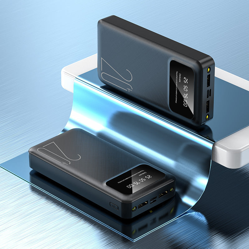Hochleistungs Powerbank mit Lcd-Display und Mehrfachen Usb-Anschlüssen Brehn