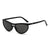 Damen modische Sonnenbrille im zeitgenössischen Design Brehn