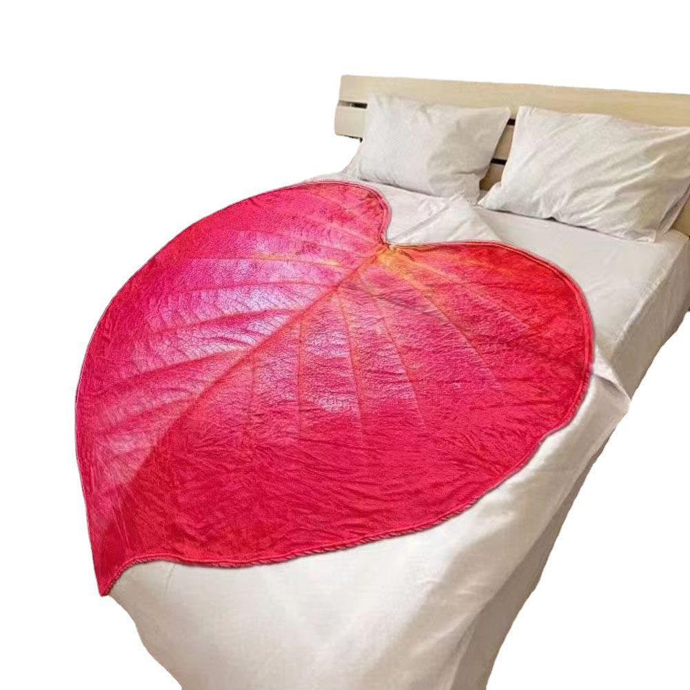 Blattförmige dekorative Wurfsdecke