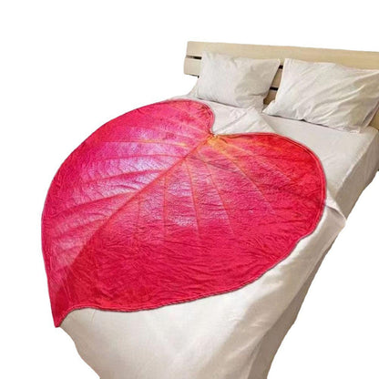 Blattförmige dekorative Wurfsdecke