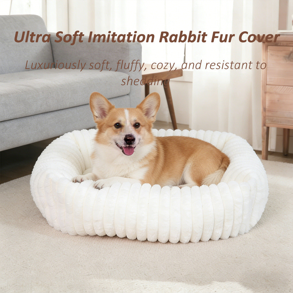 Plüsch Bolster Hundebett