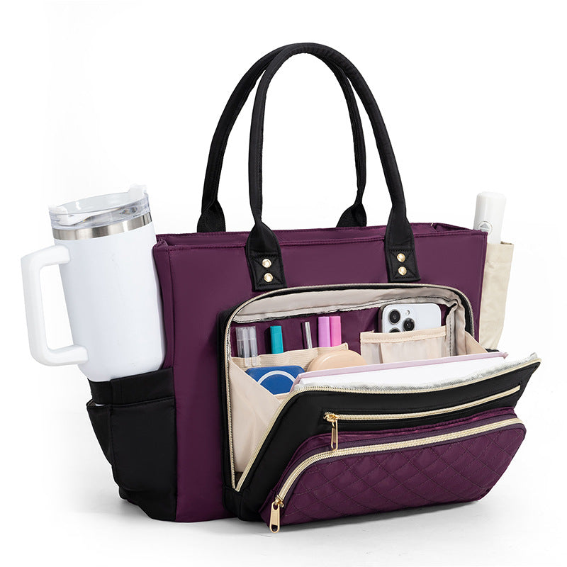 Handtasche mit Eleganter Steppoptik Brehn
