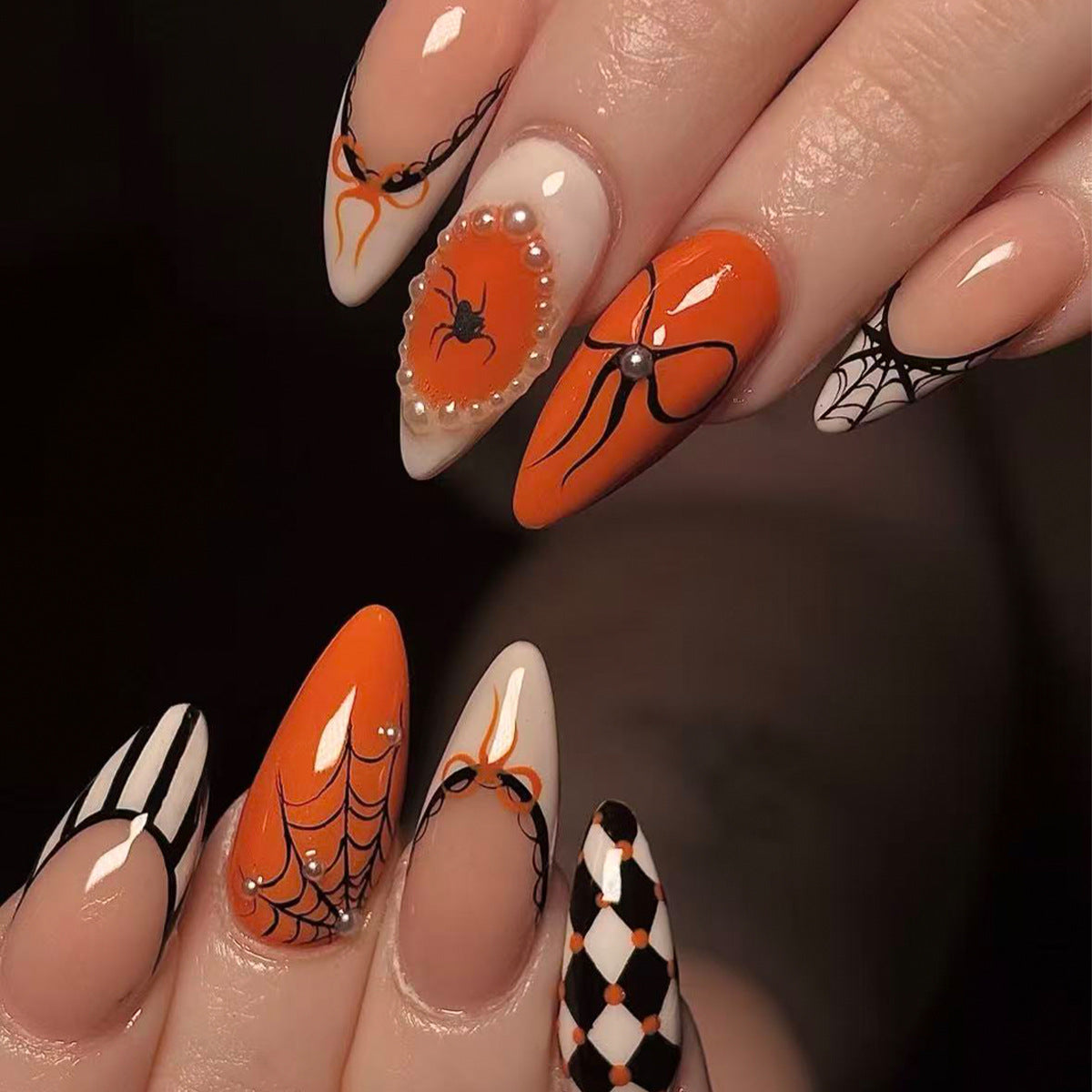 Kreative Halloween Nagelkunstset Brehn