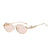 Dekorative ovale Rahmen-Sonnenbrille Brehn