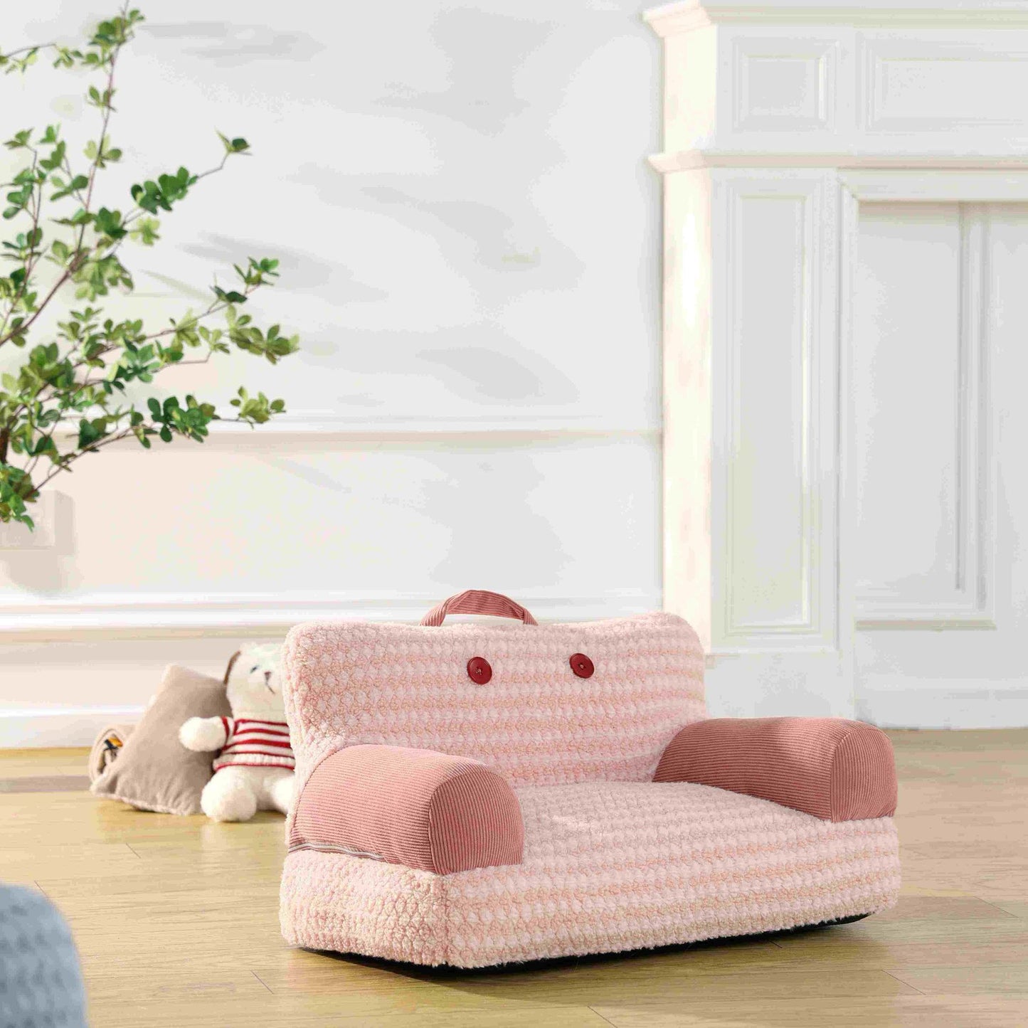 Spaßförmiges Plüsch-Hundebett