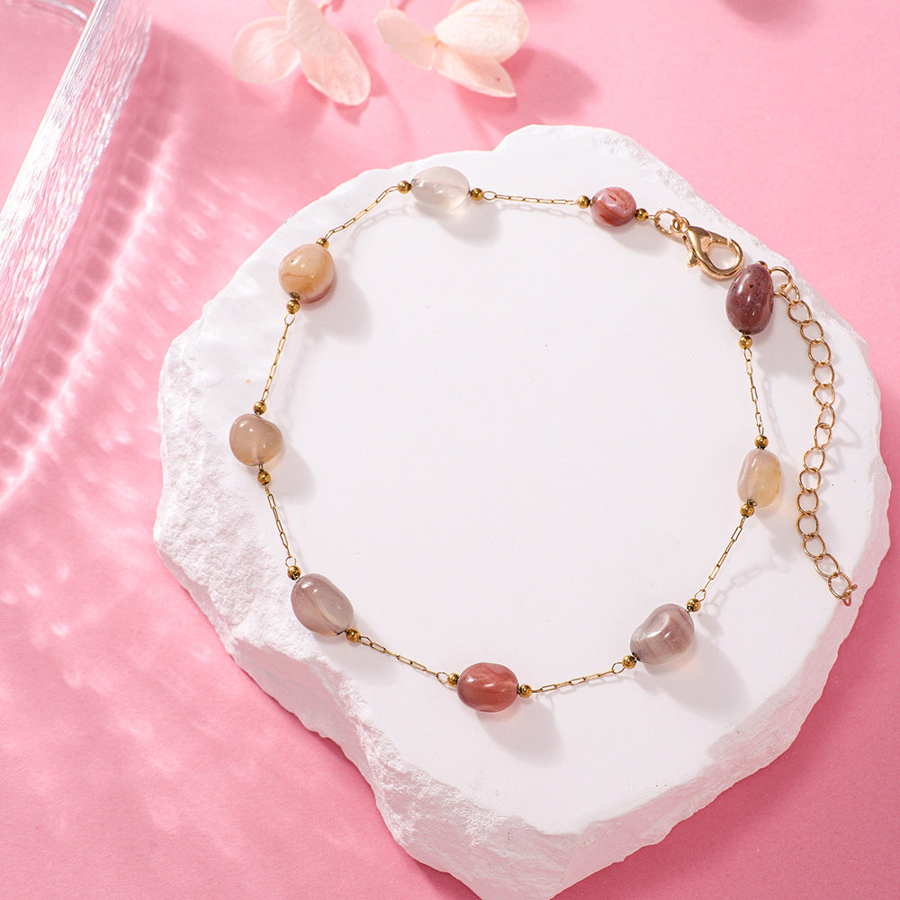 Amethyst Edelstein Armband Brehn