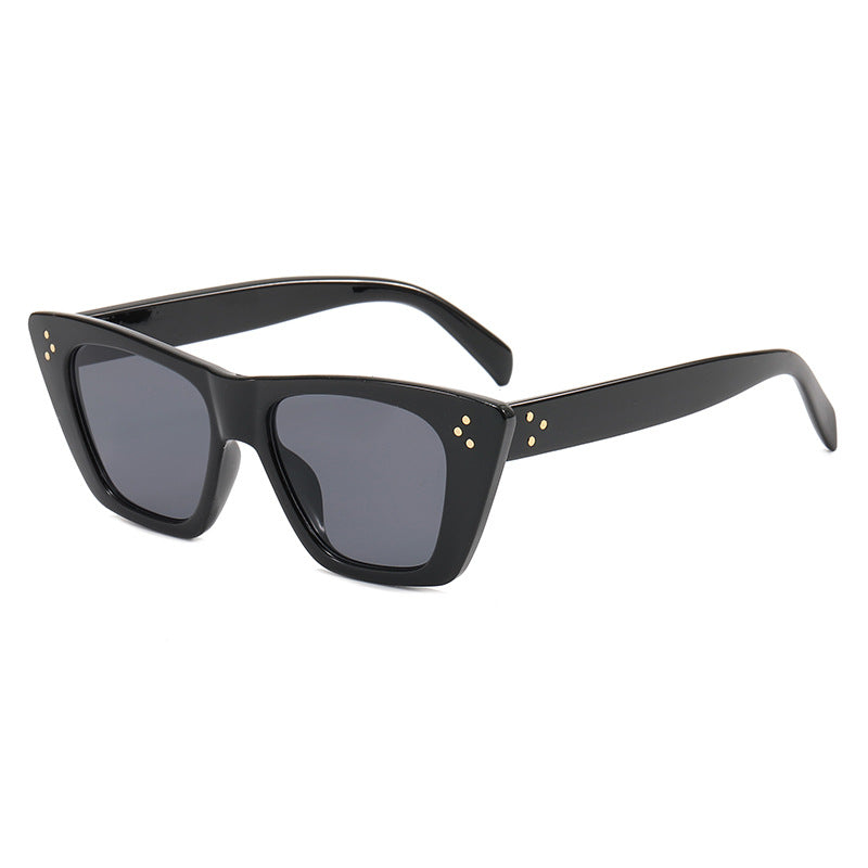 Damen modische Cat-Eye Sonnenbrille mit UV-Schutz und stilvollem Design Brehn