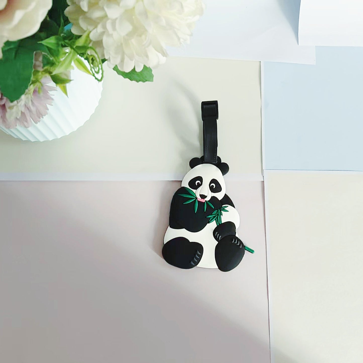 Unisex Gepäckanhänger im niedlichen Pandadesign Brehn