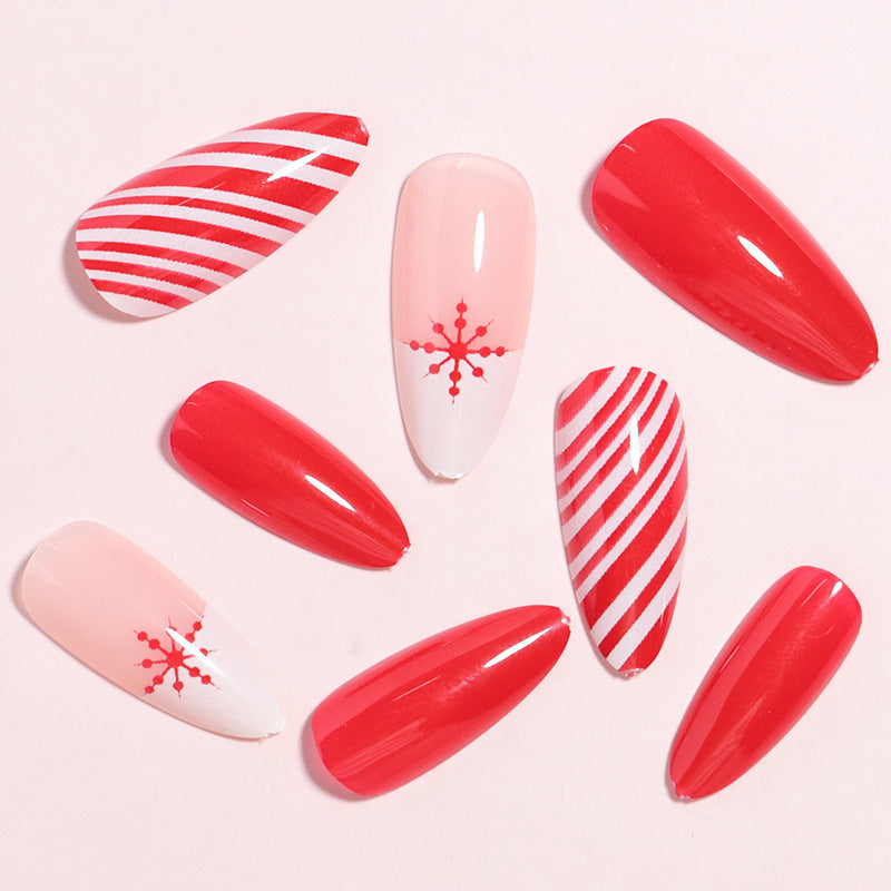 Dekoratives Press-On Nageldesign-Set Brehn