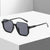 Damen moderne quadratische Sonnenbrille mit stylishem Rahmen Brehn