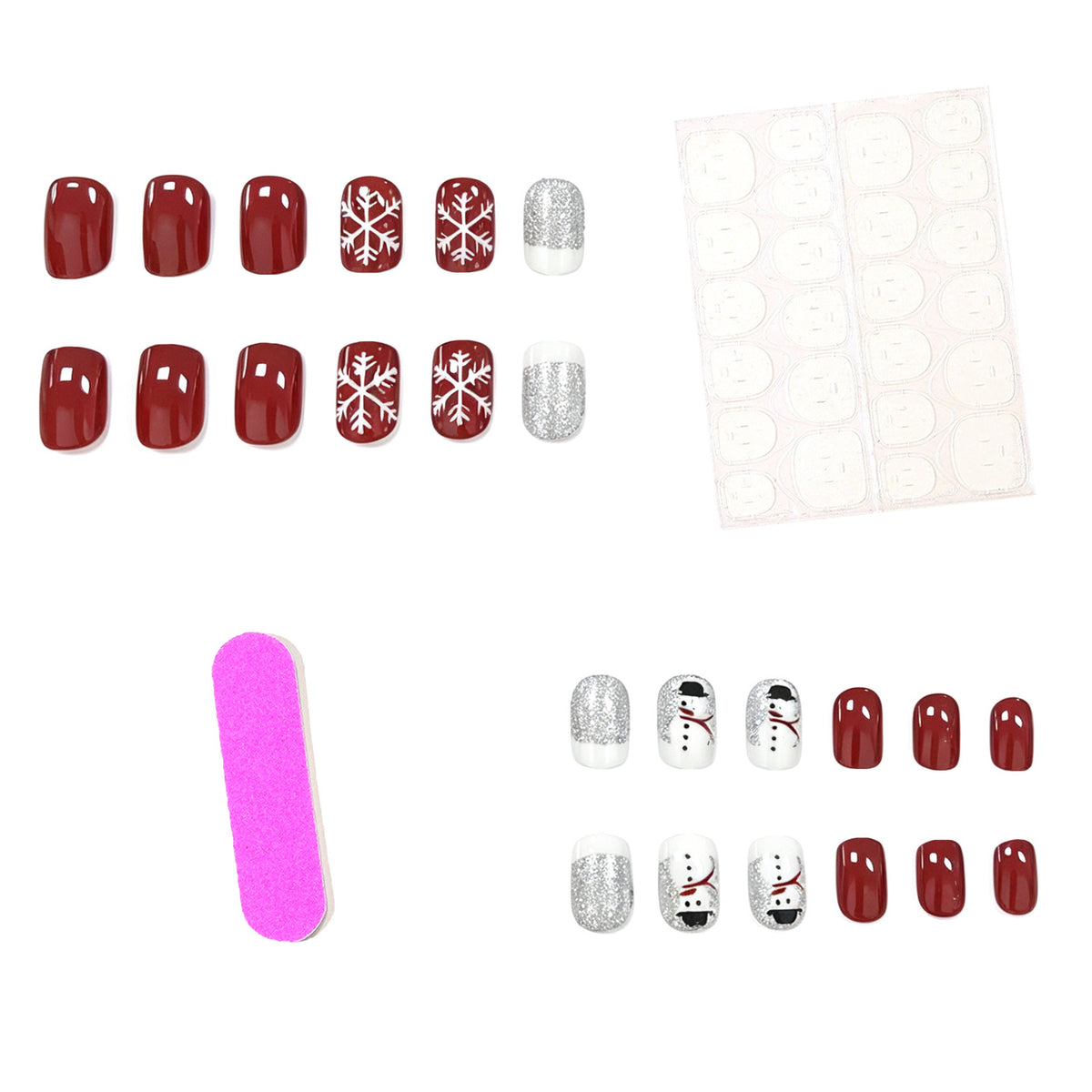 Festliches saisonales Nagelkunstset Brehn