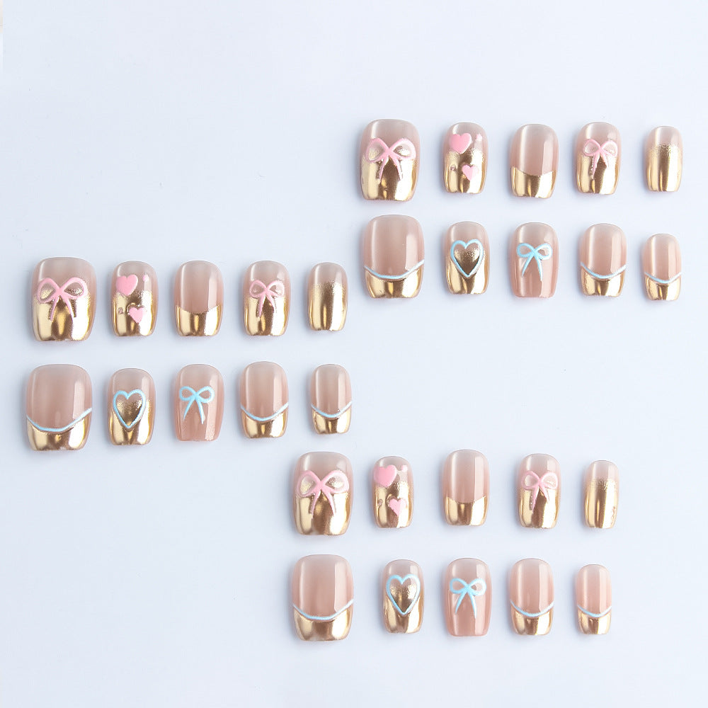 Premium Dekorative Press-On Nagelkunst Brehn