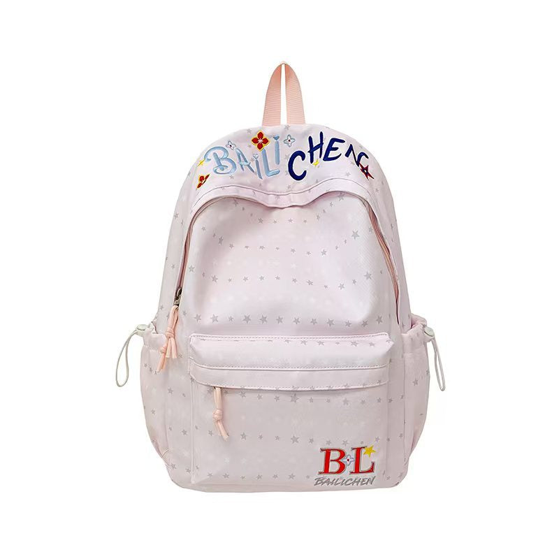 Kreativer Charakter Bestickter Rucksack Brehn
