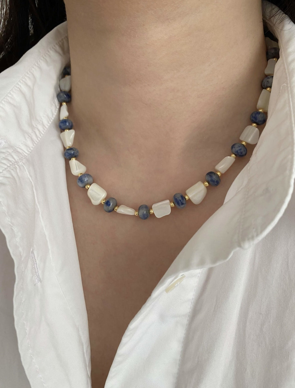 Naturale Perlenkette Brehn