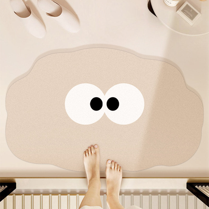 Verspielt Cartoon Blob Badevorleger