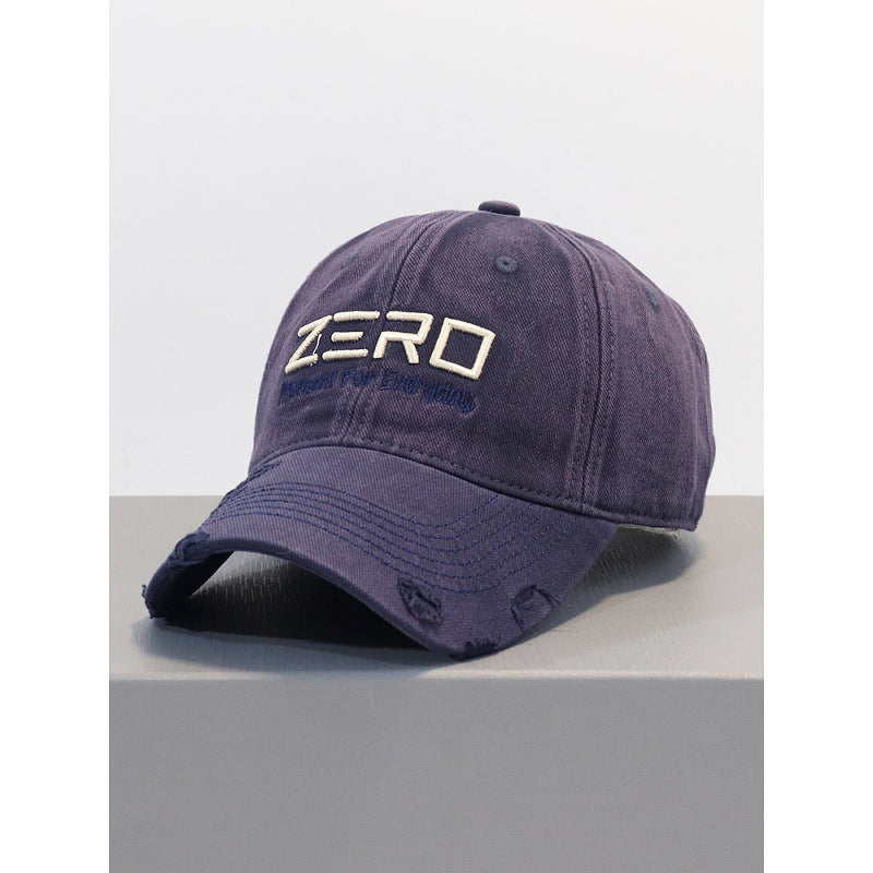 Herren Distressed Baumwoll Baseball Cap Brehn 1784270076