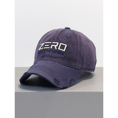 Herren Distressed Baumwoll Baseball Cap Brehn 1784270076