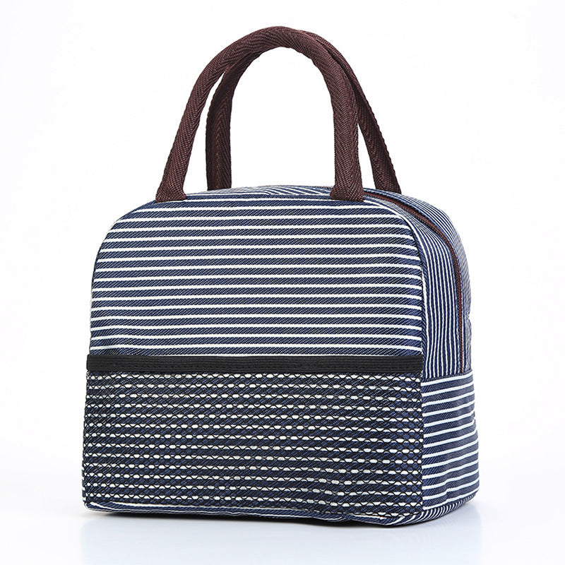 Isolierte gestreifte Lunch-Tasche Brehn