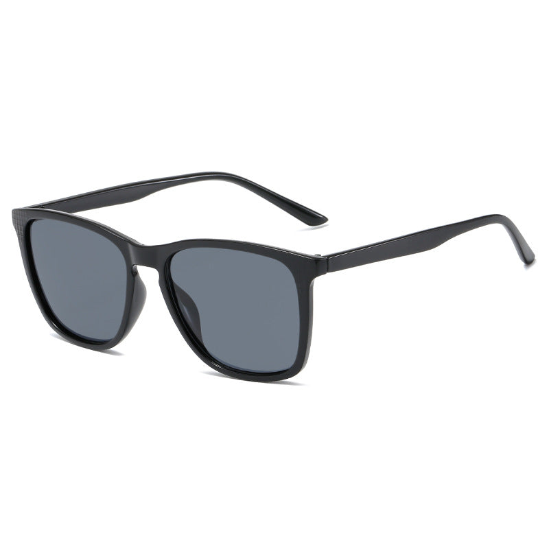 Damen stilvolle Sonnenbrille mit modernem, kantigem Rahmen Brehn