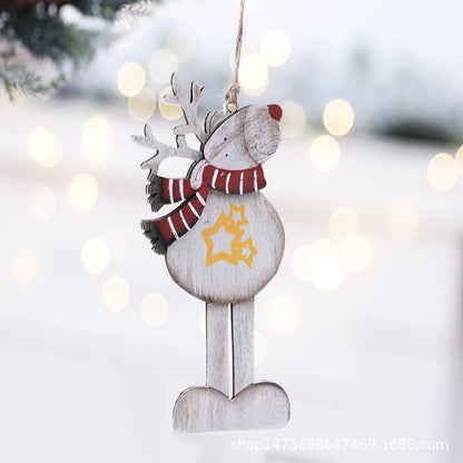 Holz Rentier Ornament