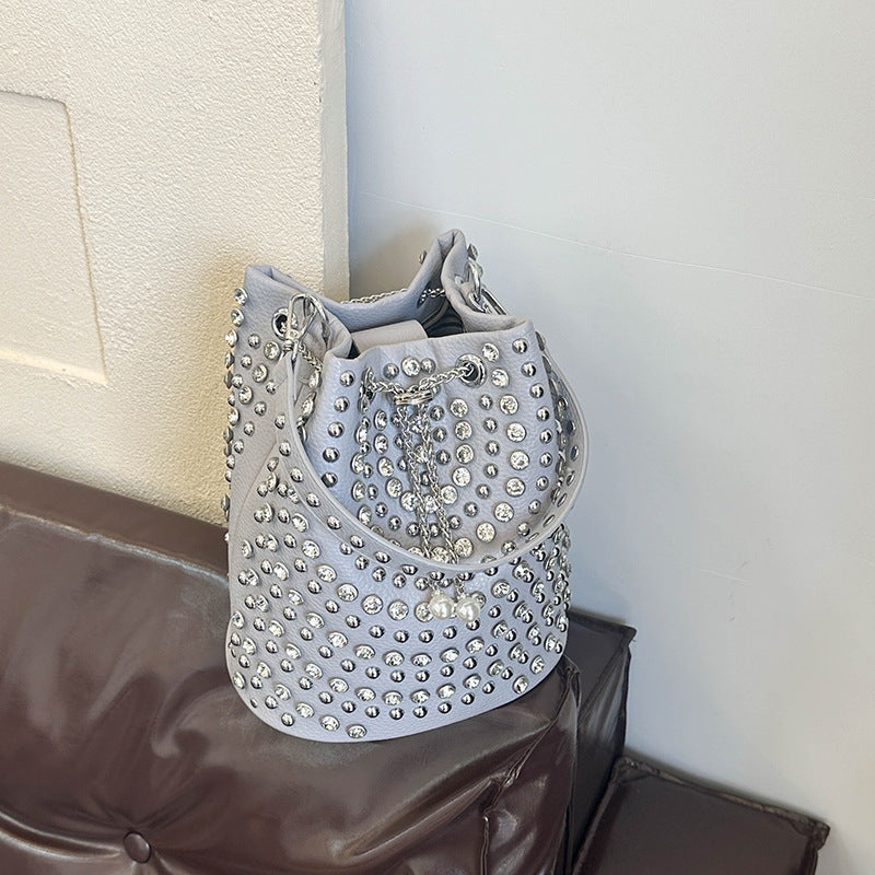 Verzierte Eimer Tote Tasche