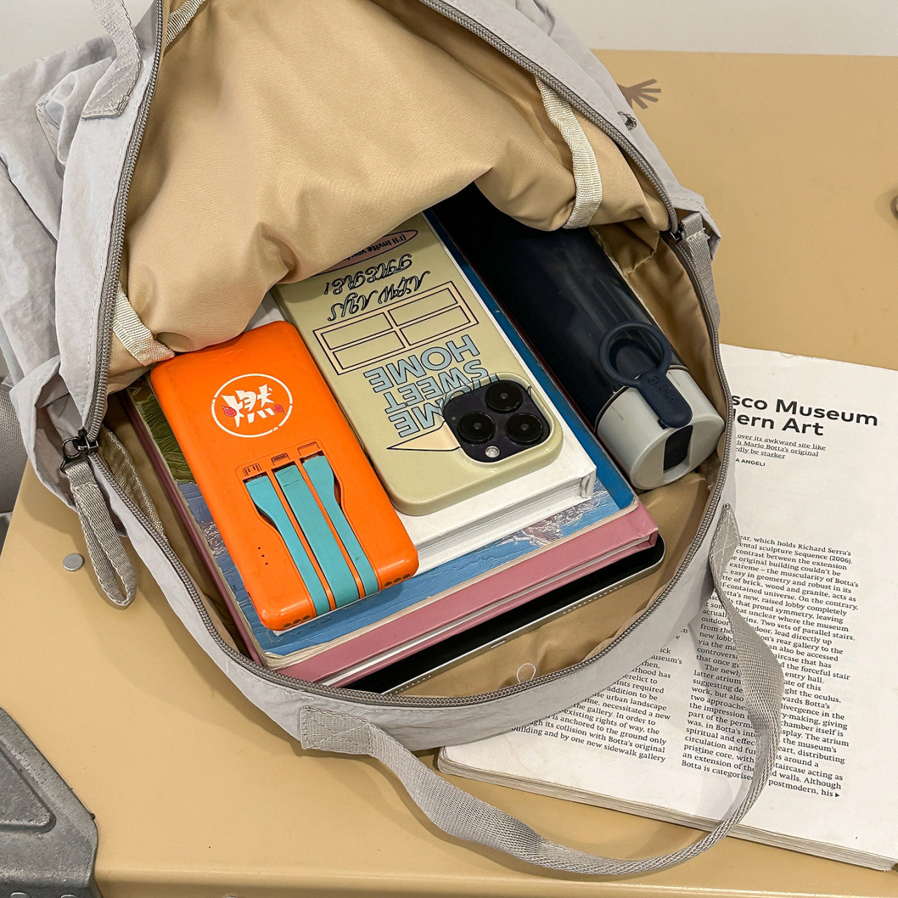 Multi-Taschen Rucksack Brehn