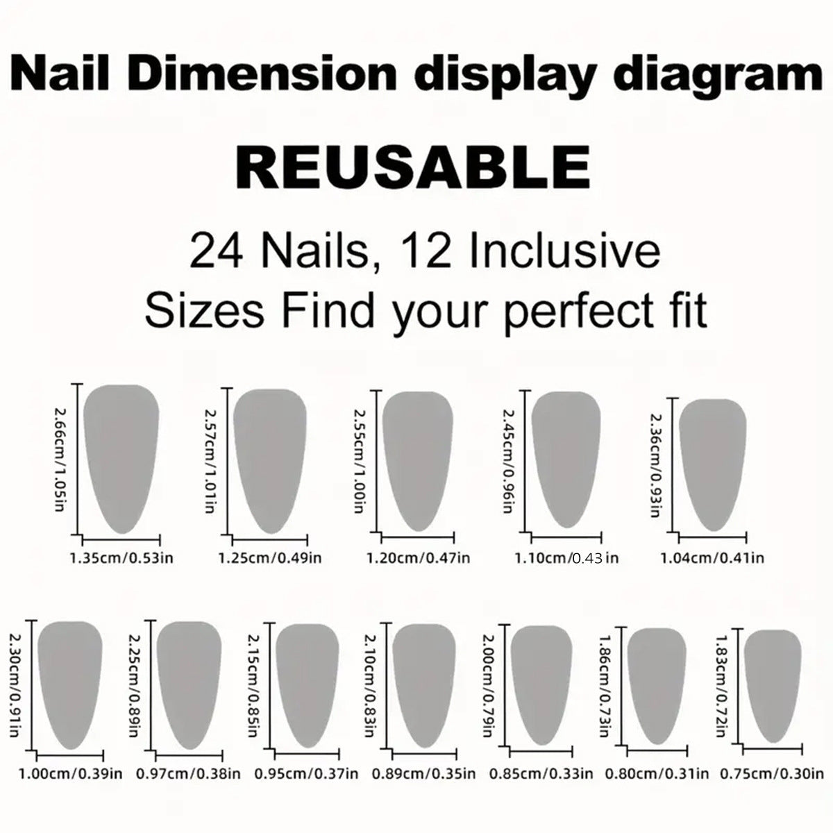 Dekorative Nagelkunst