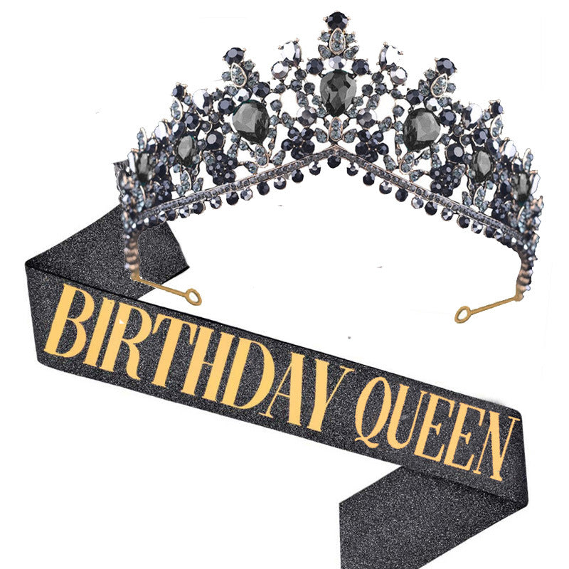 Damen Krone und Sash-Set Brehn