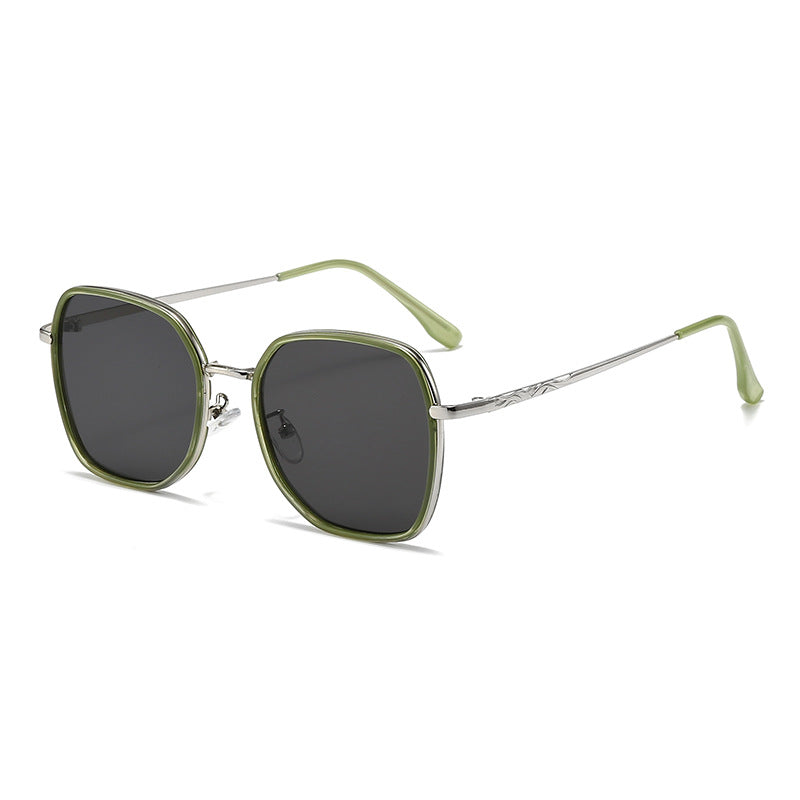 Elegante geometrische Sonnenbrille