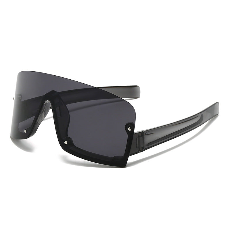 Damen sportliche visier Sonnenbrille Brehn
