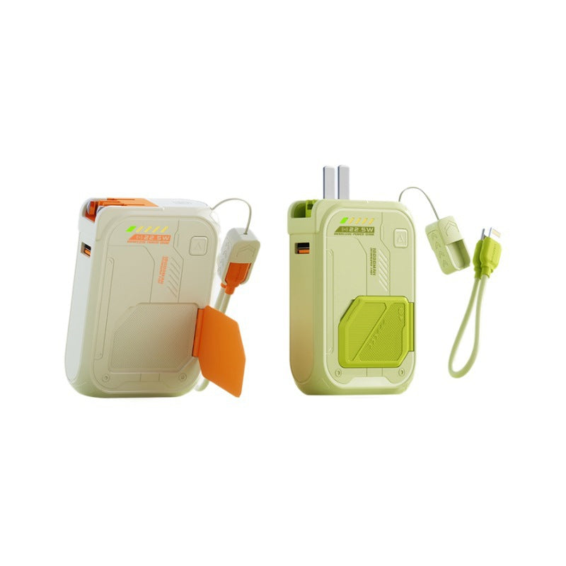 Tragbare Powerbank mit Kabelloser Ladefunktion Brehn