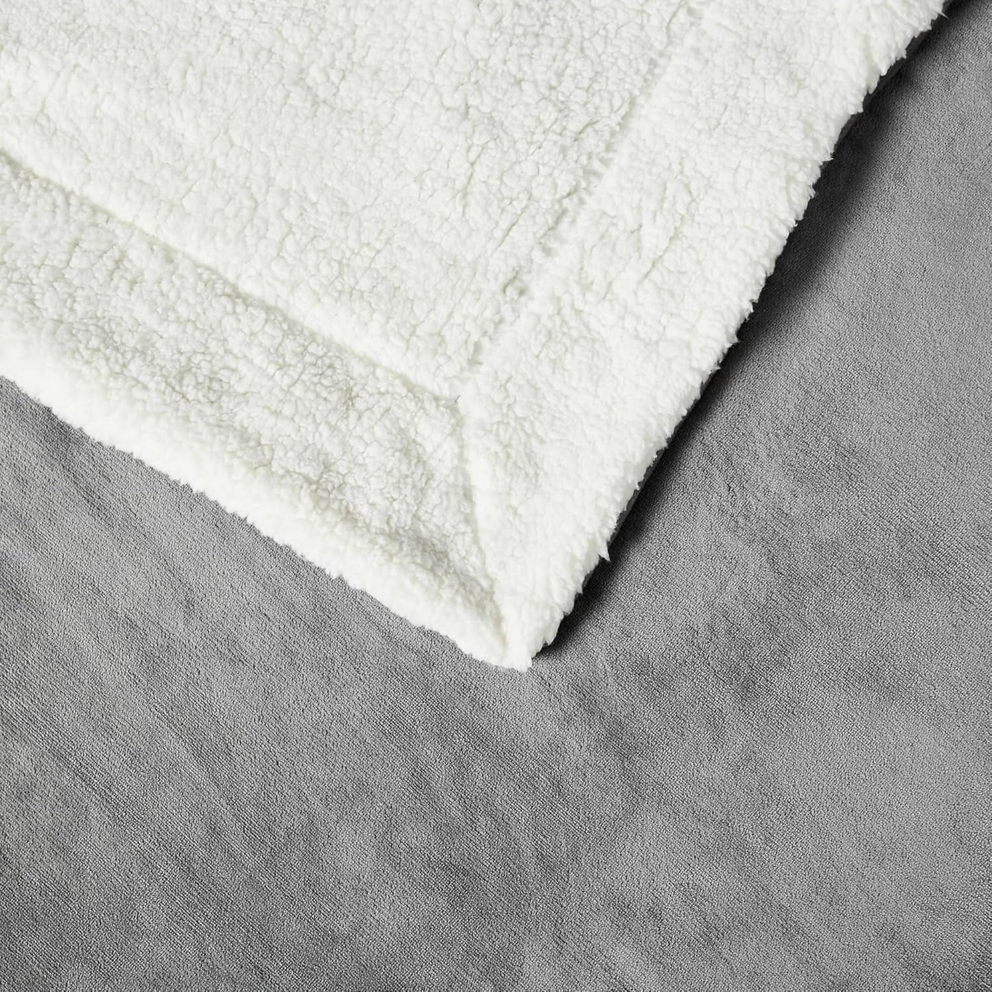Umkehrbare Plüsch-Sherpa-Decke Brehn