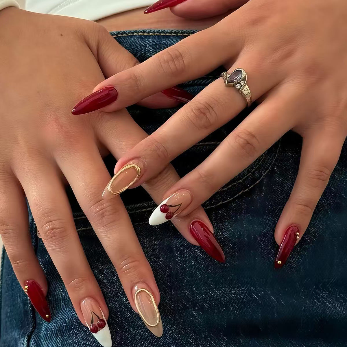 Chic Mandel-förmige Nagelverlängerungen Brehn