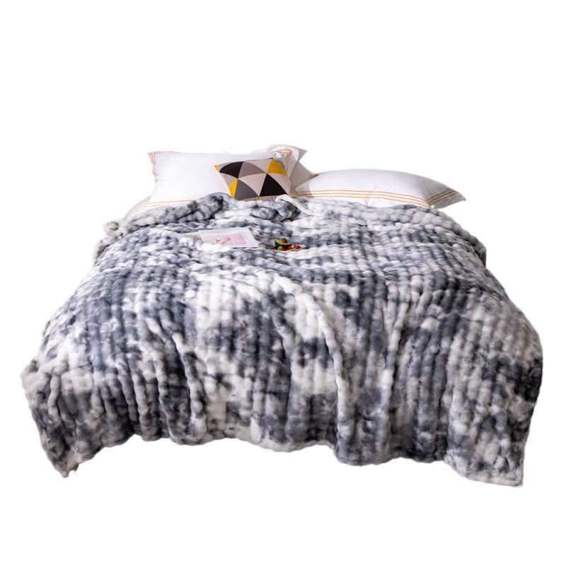 Luxuriöse Fleece-Decke Brehn