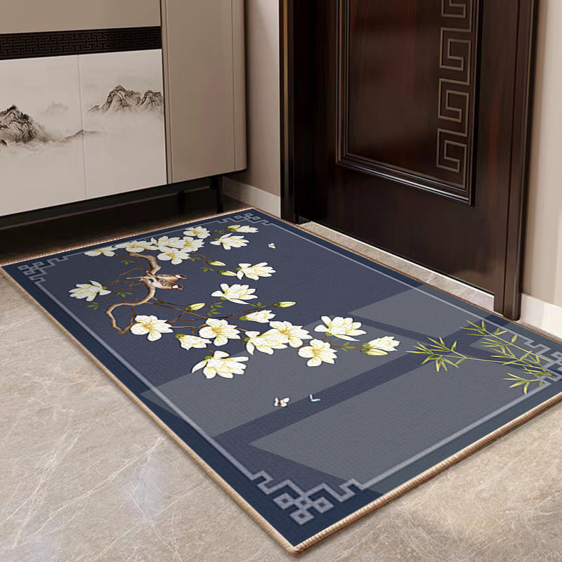 Eleganter dekorativer floraler Teppich