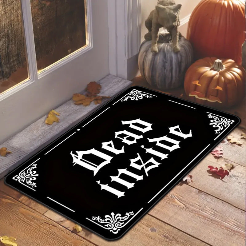 Dekorative Halloween-Themen-Türmatte