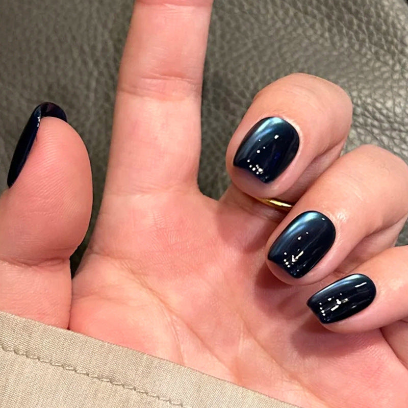 Stylische Press-On-Nageltips mit Leopardendesign Brehn