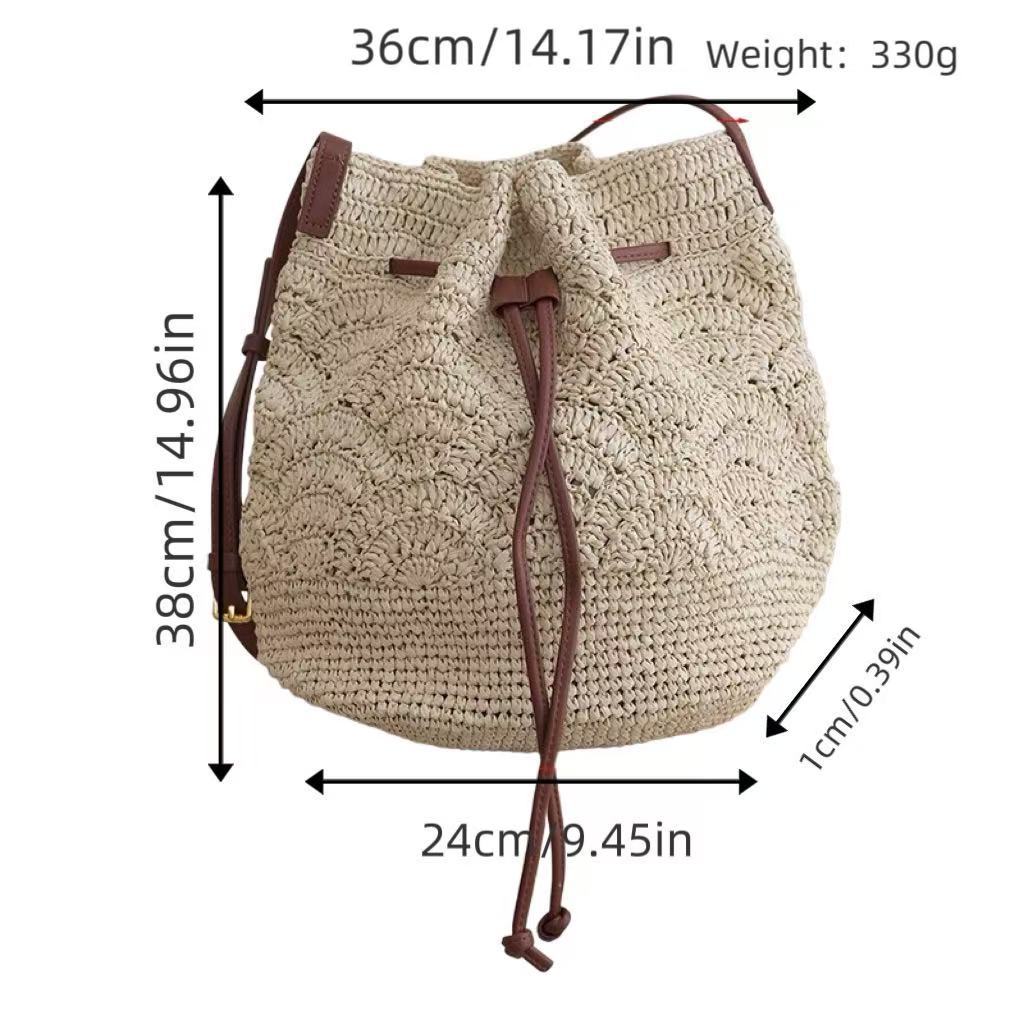 Dessinierte Makramee-Handtasche Brehn