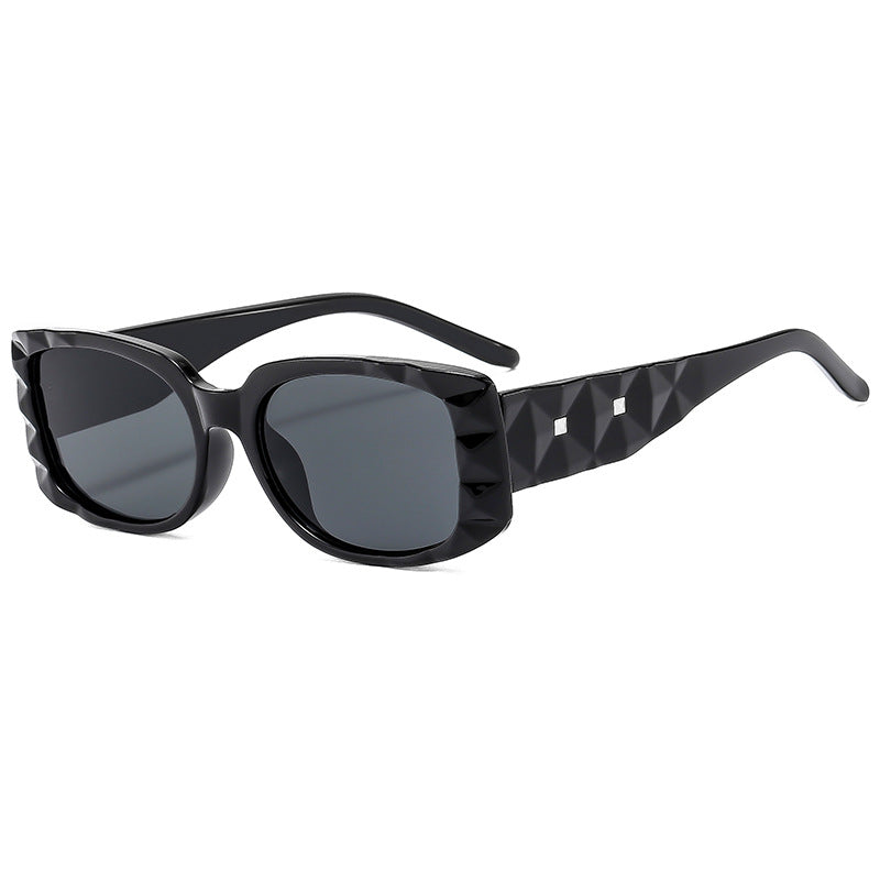 Damen Designer Sonnenbrille mit einzigartigem Rahmen und UV-Schutz Brehn