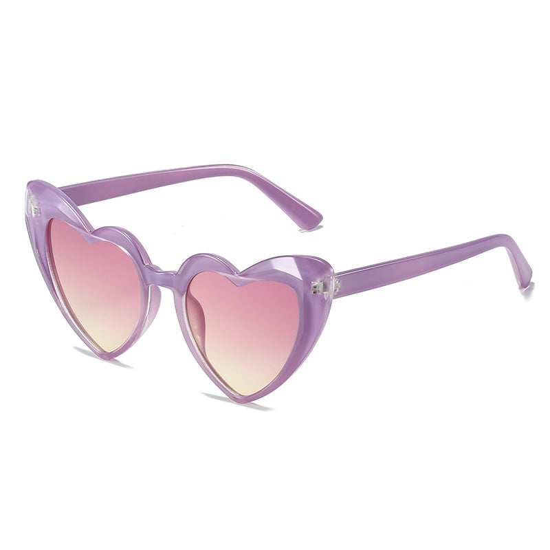 Damen Herzförmige Sonnenbrille im innovativen Design Brehn