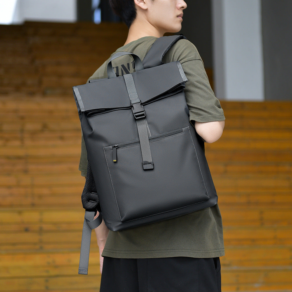 Stylische Roll-Top wasserdichte Rucksack Brehn