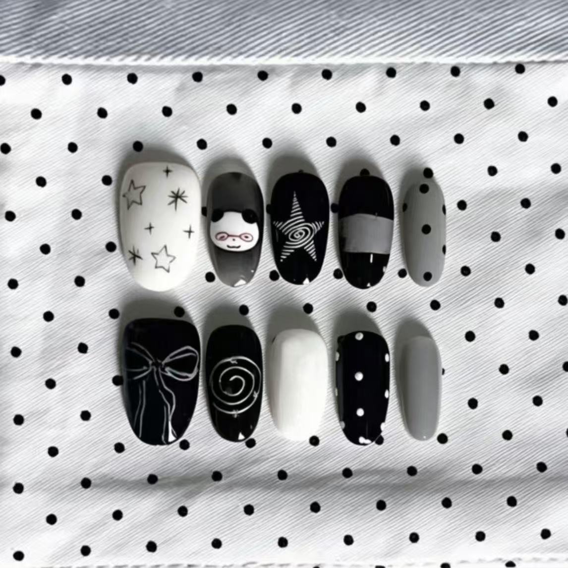 Künstlerische Themen Nageldesign Kollektion Brehn