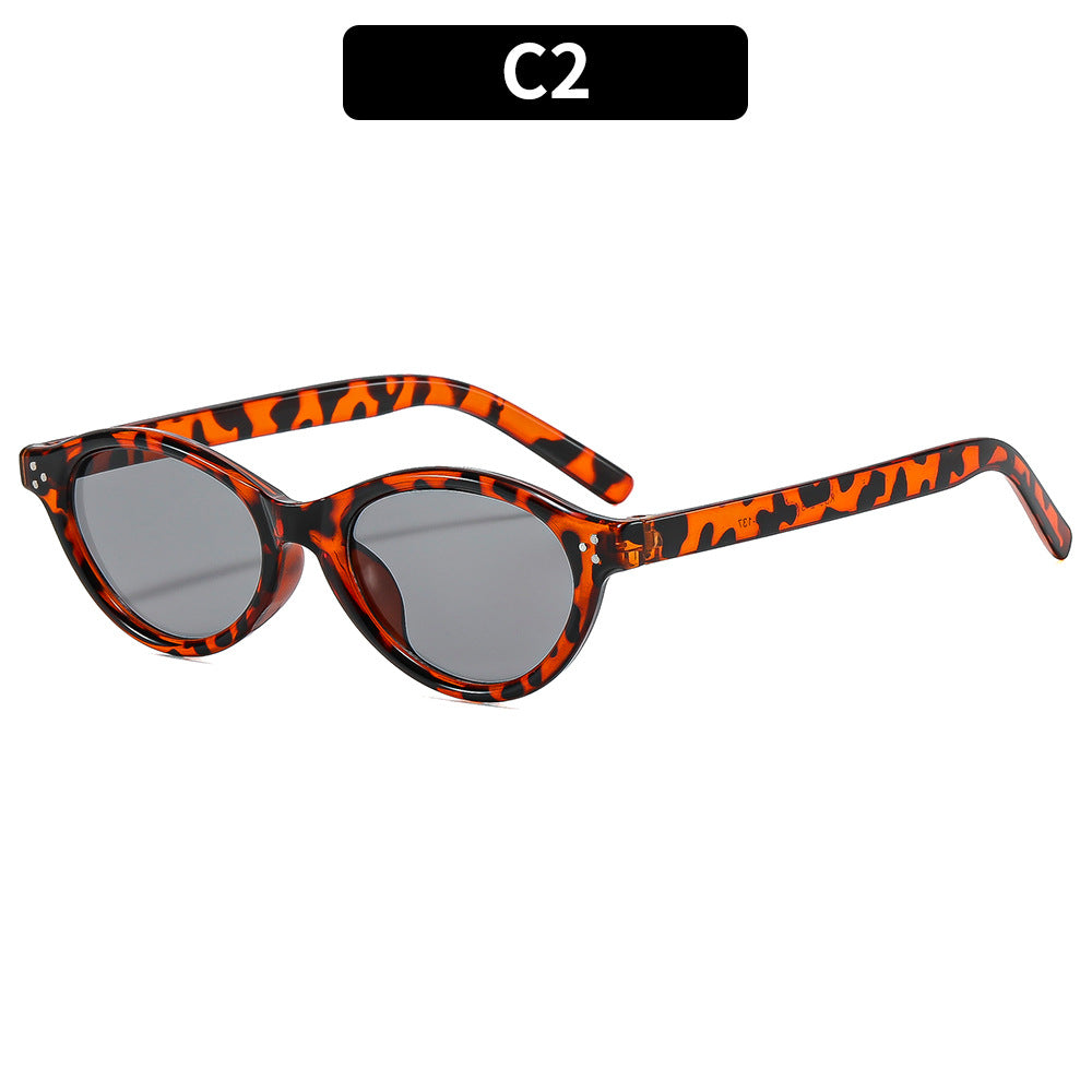 Schicke Vintage Katzenaugen-Sonnenbrille