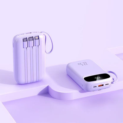 Multifunktionale Powerbank mit Eingebautem Lcd-Display Von Brehn