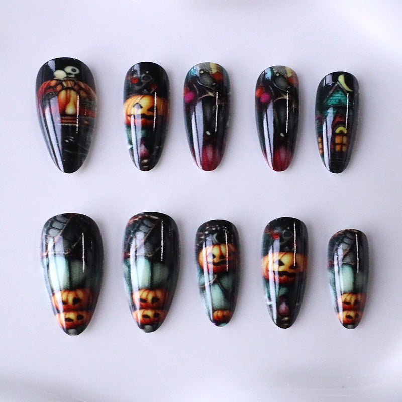 Halloween-Themen 3D Nagelkunst Brehn