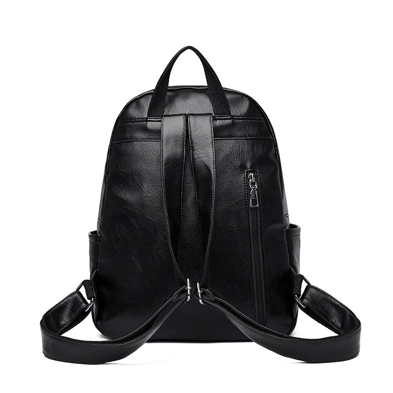 Eleganter Leder-Rucksack Brehn